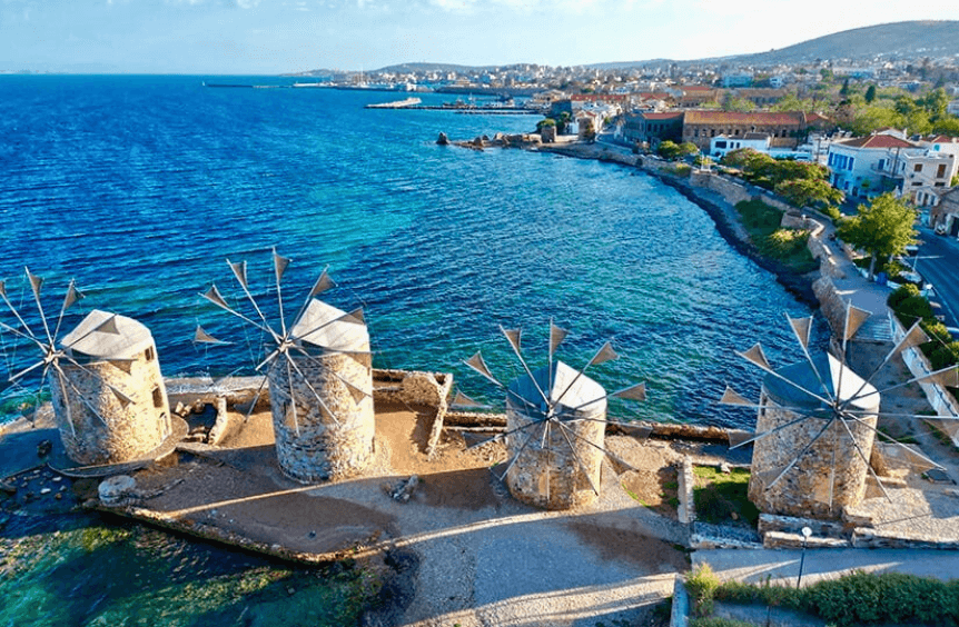 Alaçatı Değirmenler